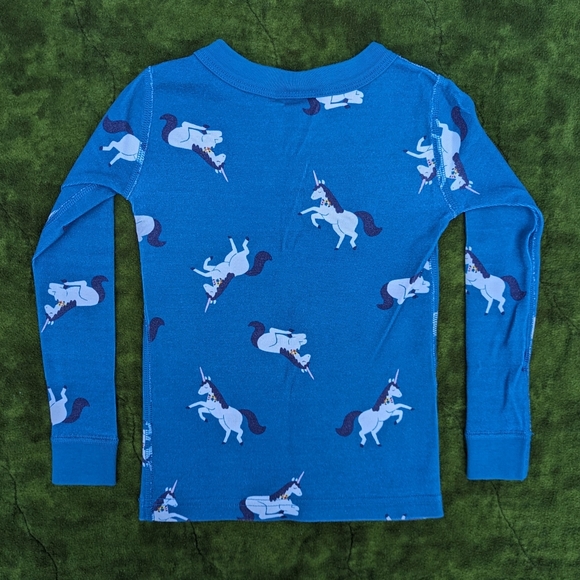 Hanna Andersson | Holiday Print Long John Johns | 4 - Picture 4 of 11